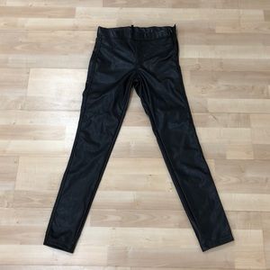 H&M leather pants size 4